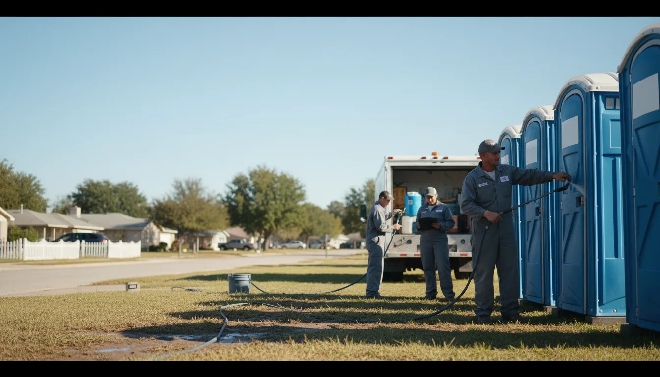 Long-Term Portable Toilet Rental in Rio Grande City, TX near me